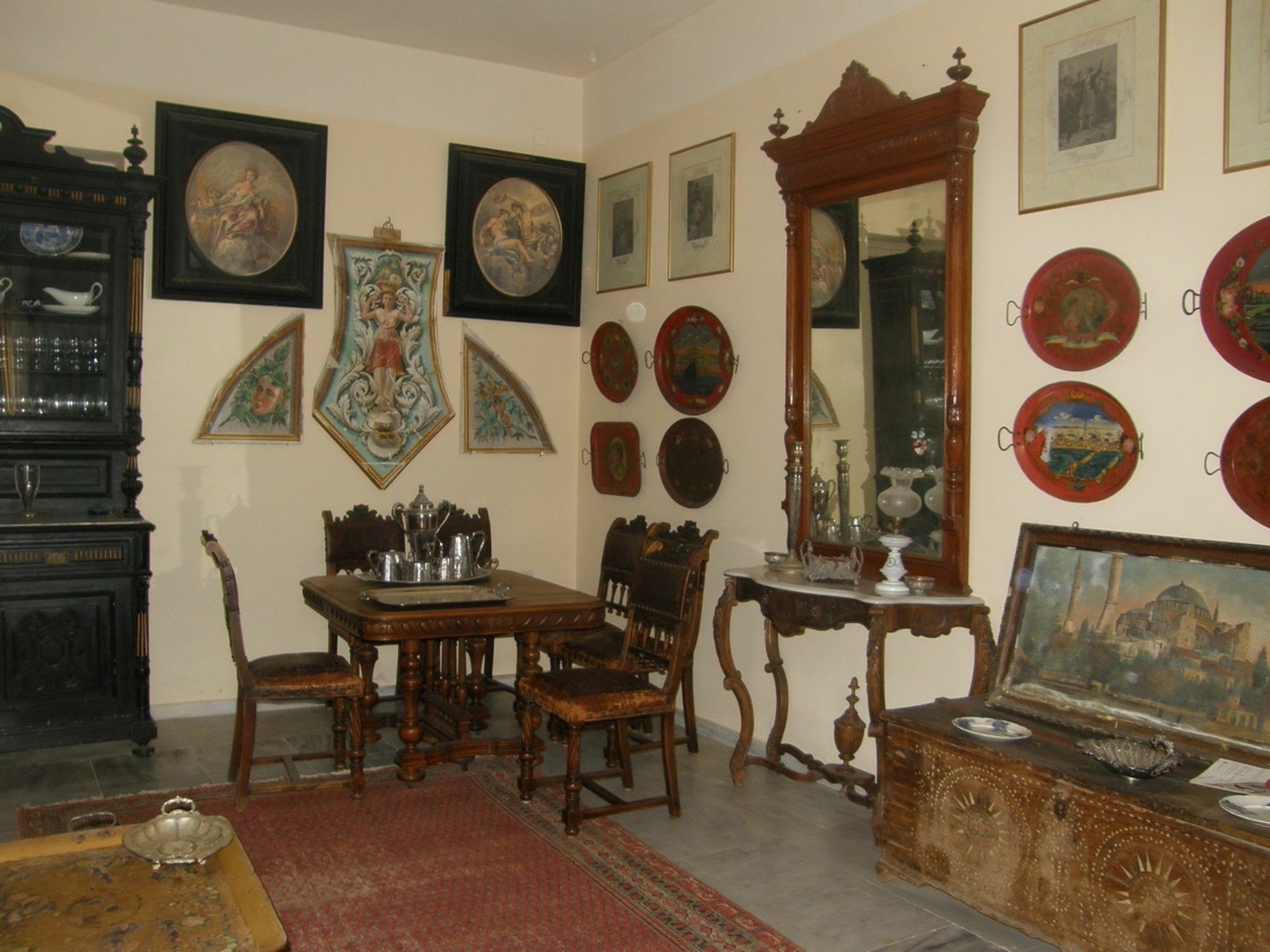 Aristocratic 19Th Century Neo Classical Mansion With Private Pool Finikas  Eksteriør bilde